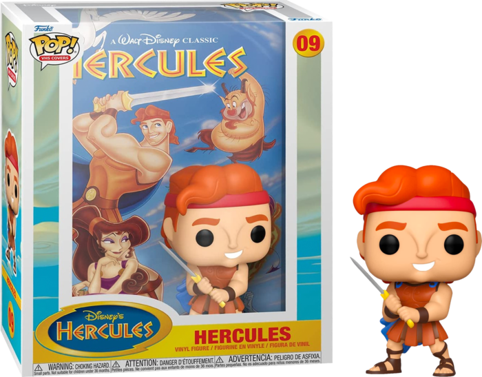 Hercules (1997) - Hercules US Exclusive Pop! VHS Cover