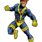 X-Men Animated - Cyclops 3" Collectors FigPin #638