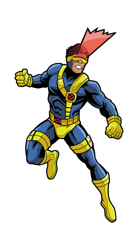 X-Men Animated - Cyclops 3" Collectors FigPin #638