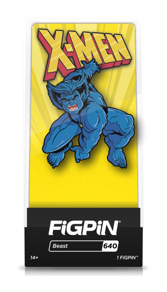 X-Men Animated - Beast 3" Collectors FigPin #640