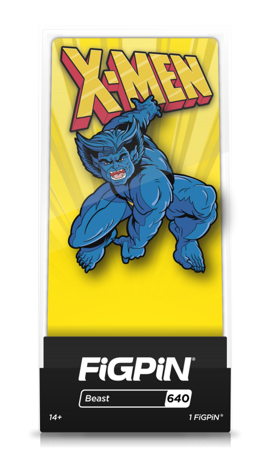 X-Men Animated - Beast 3" Collectors FigPin #640