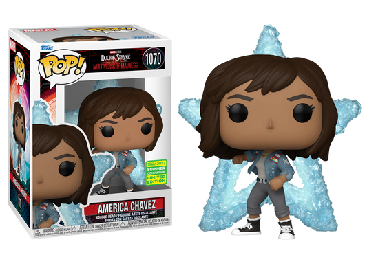 Doctor Strange 2: Multiverse of Madness - America Chavez SDCC 2022 Summer Convention Exclusive Pop! Vinyl