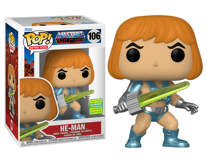 Masters of the Universe - He-Man Laser Power SDCC 2022 Exclusive Pop! Vinyl #106