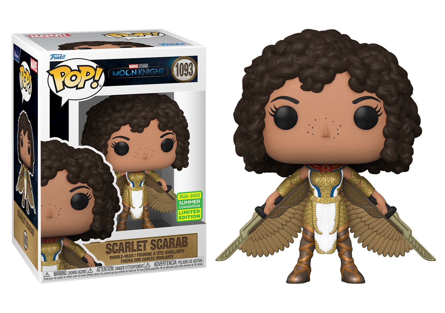 Moon Knight (TV) - Scarlet Scarab SDCC 2022 Exclusive Pop! Vinyl