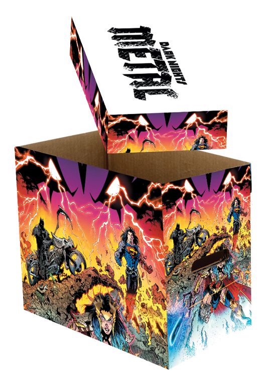 DC Comics Short Comic Book Storage Box Dark Knights Metal Ozzie