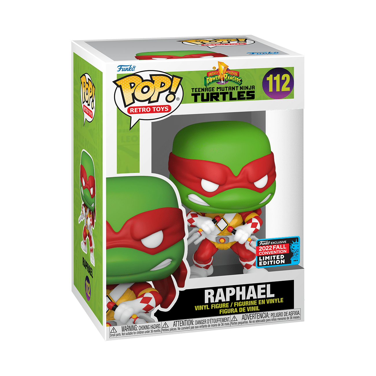 TMNT - Raphael 2022 NYCC Exclusive Pop; Vinyl