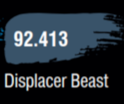 D&D Prismatic Paint Displacer Beast 92.413