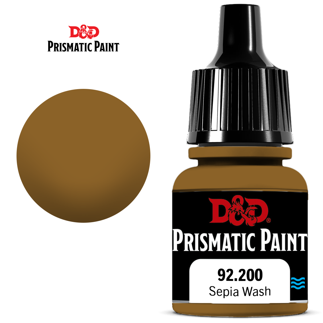 D&D Prismatic Paint Sepia Wash 92.200