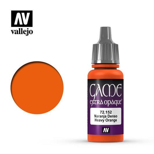 Vallejo Game Colour - Extra Opaque Heavy Orange 17 ml