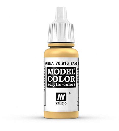Vallejo Model Colour Light Yellow 17 ml - Ozzie Collectables