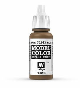 Vallejo Model Colour Flat Earth 17 ml - Ozzie Collectables