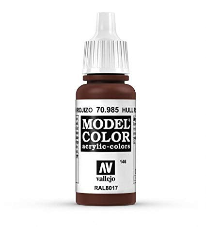 Vallejo Model Colour Hull Red 17 ml - Ozzie Collectables