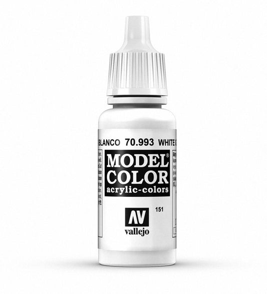 Vallejo Model Colour White Grey 17 ml - Ozzie Collectables