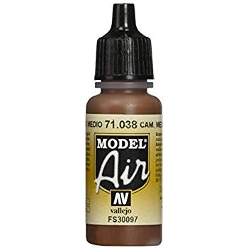 Vallejo Model Air Cam Medium Brown 17 ml - Ozzie Collectables