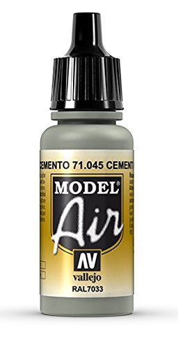 Vallejo Model Air Cement Gray 17 ml - Ozzie Collectables