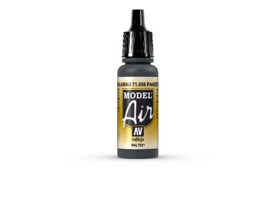 Vallejo Model Air Panzer Dk Gray 17 ml - Ozzie Collectables