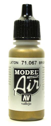 Vallejo Model Air Bright Brass 17 ml - Ozzie Collectables