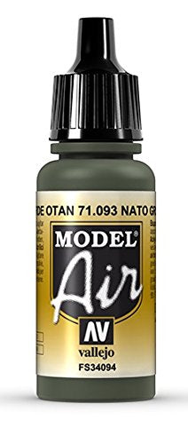 Vallejo Model Air NATO Green 17 ml - Ozzie Collectables
