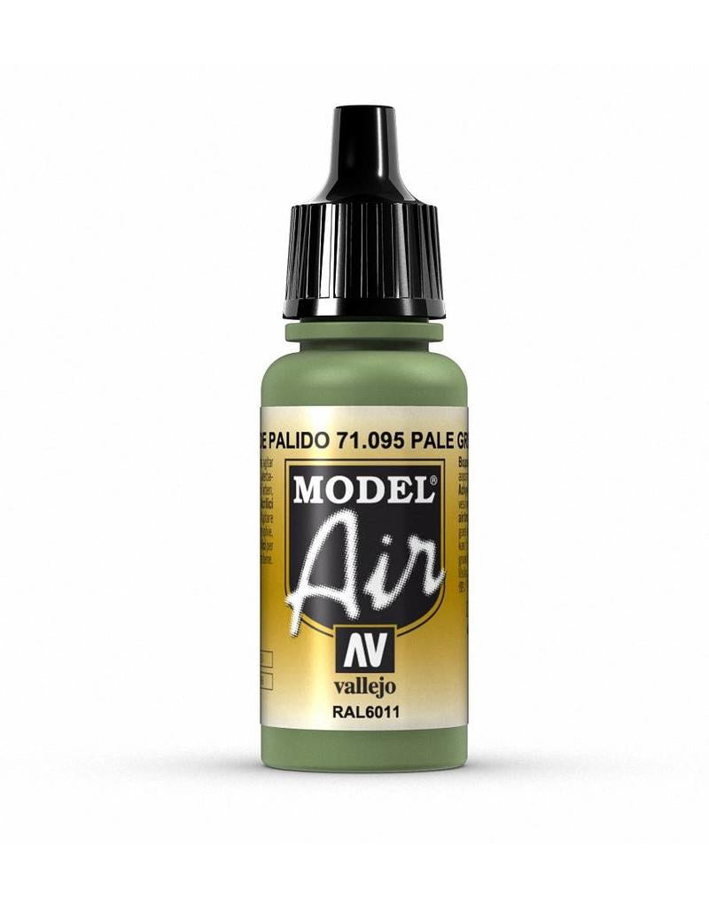 Vallejo Model Air Pale Green 17 ml - Ozzie Collectables