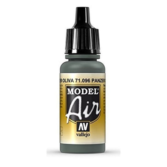 Vallejo Model Air Panzer Olive 17 ml - Ozzie Collectables