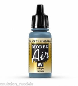 Vallejo Model Air IDF Blue 17 ml - Ozzie Collectables