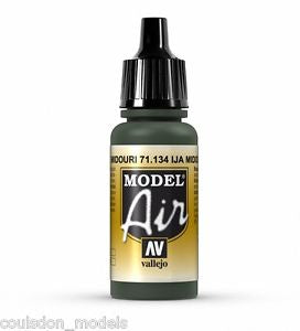 Vallejo Model Air IJA Midouri Green 17 ml - Ozzie Collectables