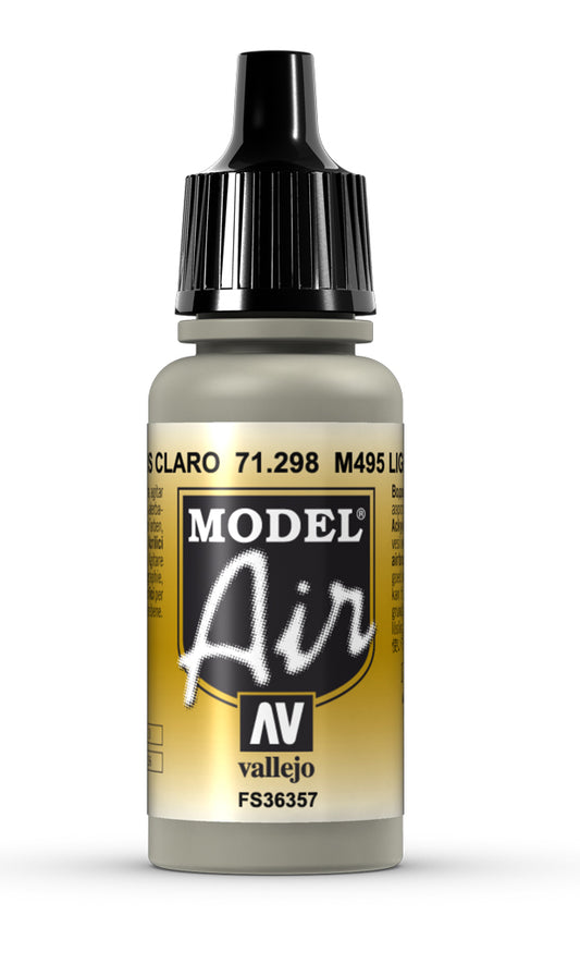 Vallejo Model Air M495 Light Gray 17 ml - Ozzie Collectables