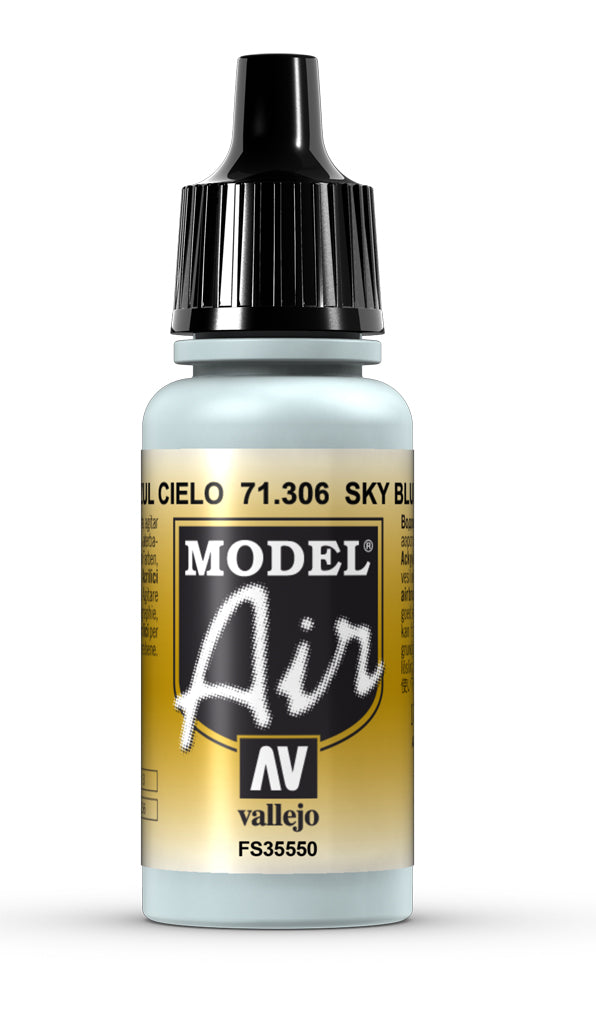Vallejo Model Air Sky Blue 17 ml - Ozzie Collectables