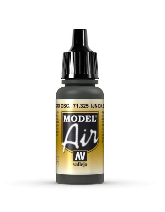 Vallejo Model Air IJN Dark Black Green 17 ml - Ozzie Collectables