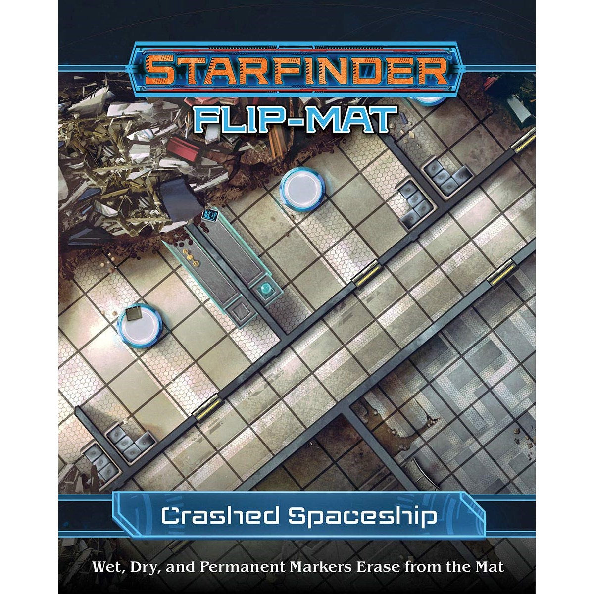 Starfinder RPG Flip Mat Crashed Starship