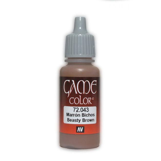 Vallejo Game Colour Beasty Brown 17 ml - Ozzie Collectables