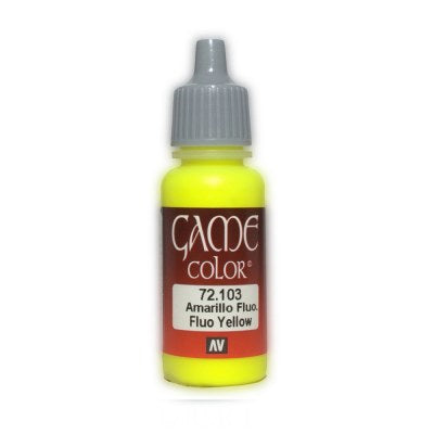 Vallejo Game Colour - Fluo Yellow 17 ml