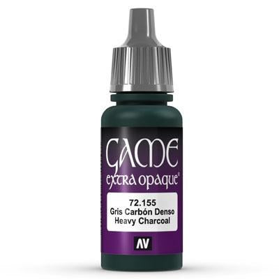 Vallejo Game Colour Extra Opaque HeCharcoal 17 ml - Ozzie Collectables