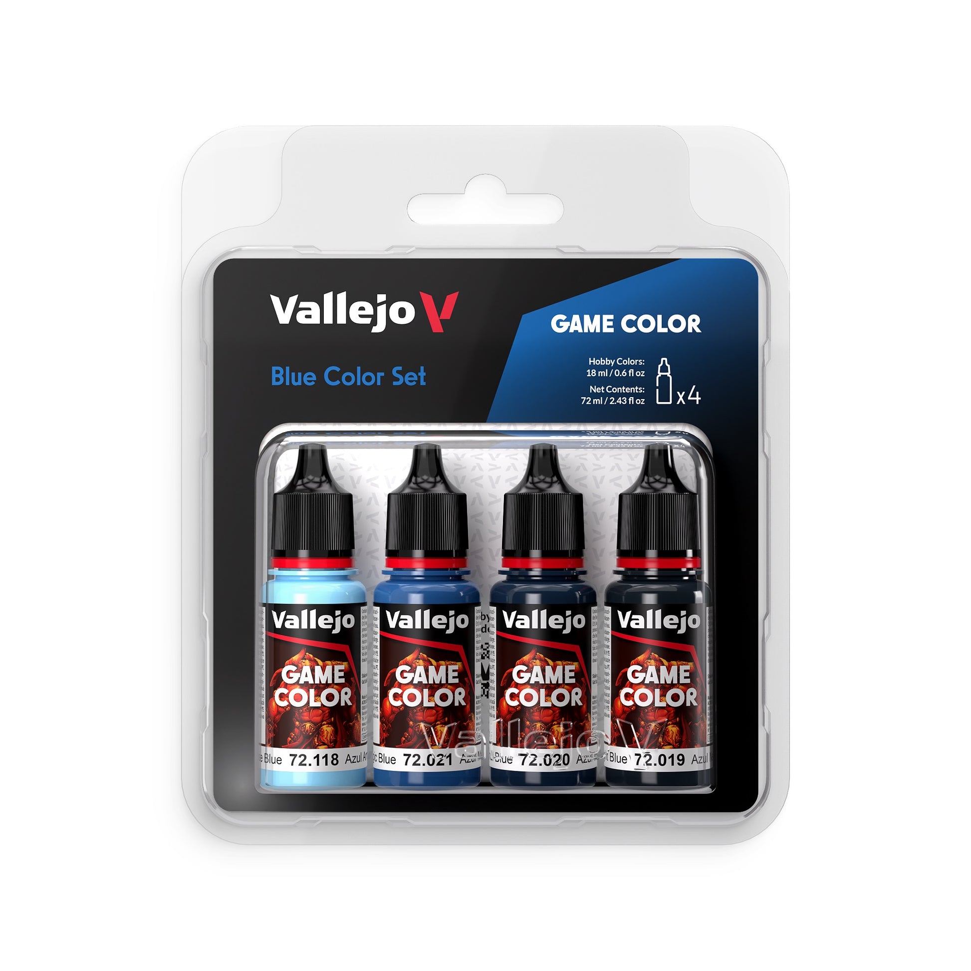 Vallejo Game Colour - Blue Color Set
