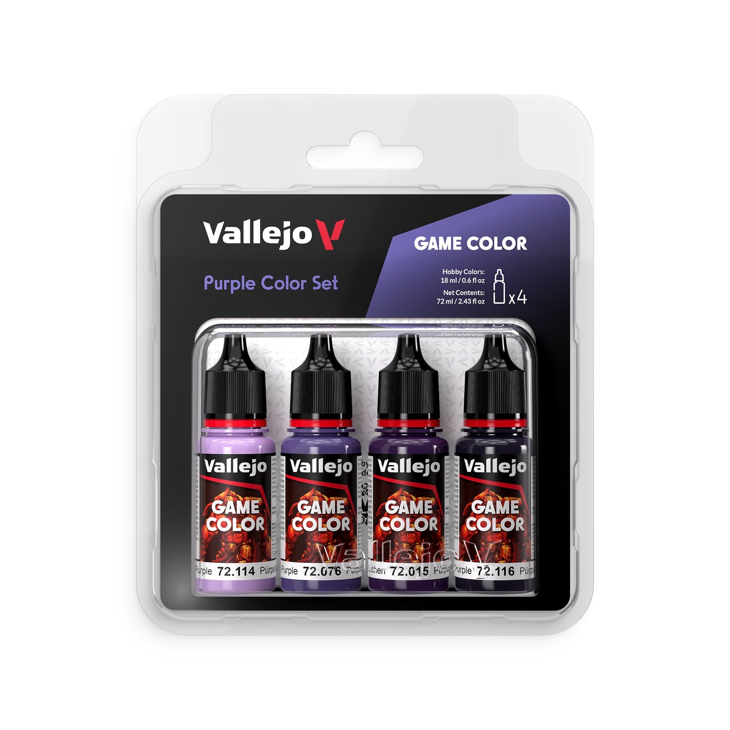 Vallejo Game Colour - Purple Color Set