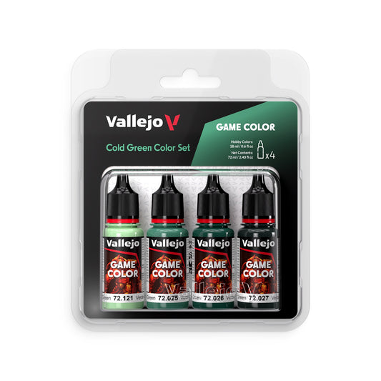 Vallejo Game Colour - Cold Green Color Set