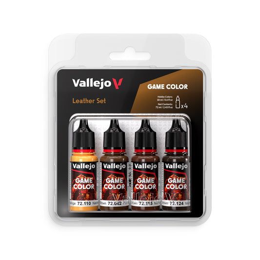 Vallejo Game Colour - Leather Set