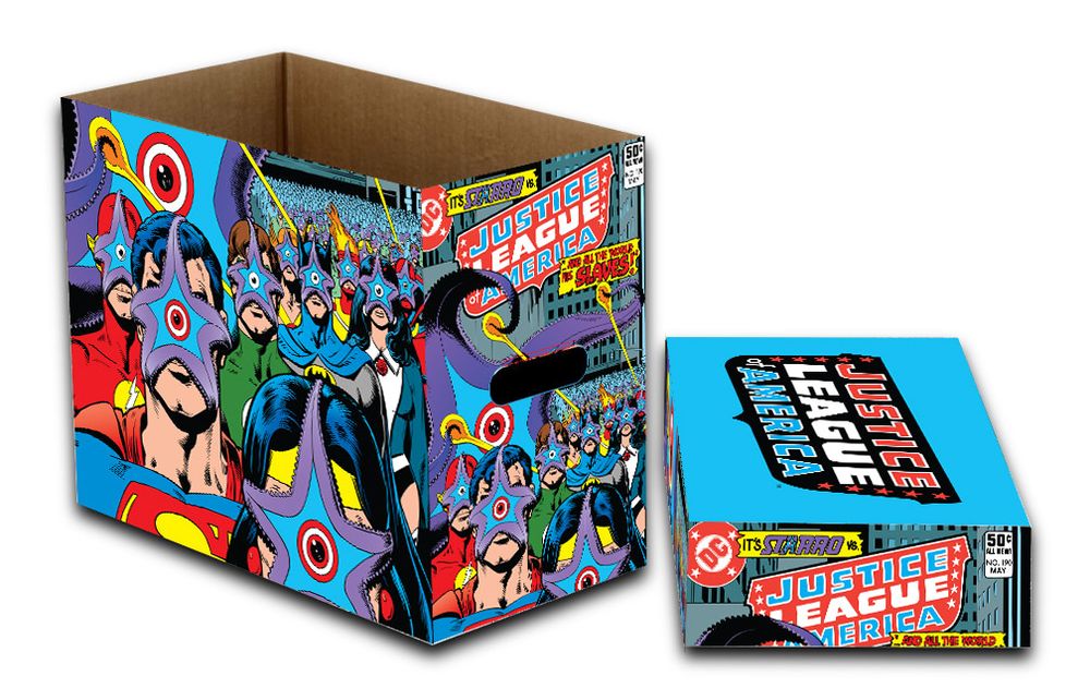 DC Comics Short Comic Book Storage Box Starro Strikes! Ozzie Collectables