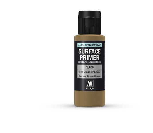 Vallejo Surface Primer Ger Green Brown 60 ml - Ozzie Collectables