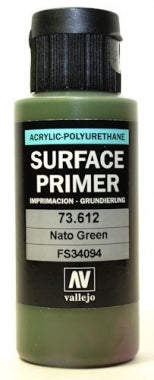 Vallejo Surface Primer NATO Green 60 ml - Ozzie Collectables