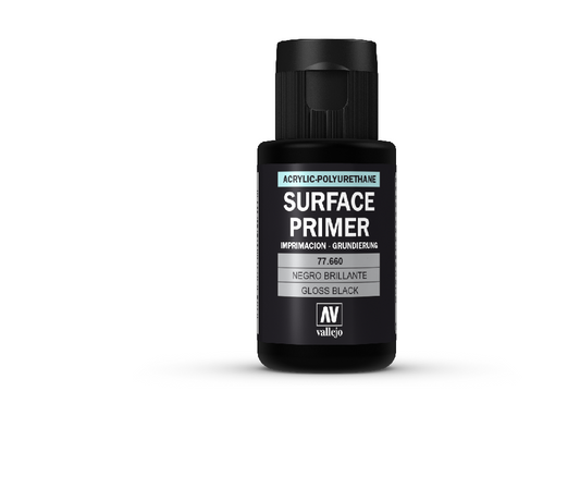Vallejo Gloss Black Primer 32ml