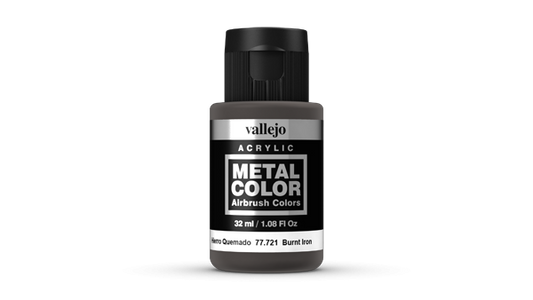 Vallejo Metal Colour Burnt Iron 32ml - Ozzie Collectables