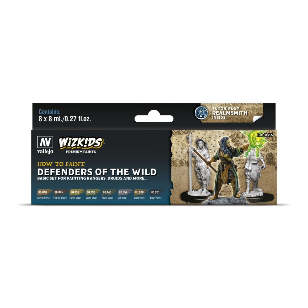 Wizkids Premium Paint Set by Vallejo: Defenders of the Wild - Ozzie Collectables