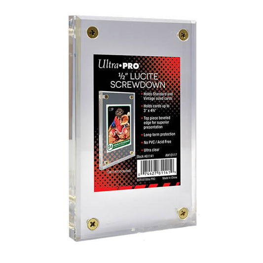 ULTRA PRO Specialty Holders - 1/2 Inch Lucite Screwdown