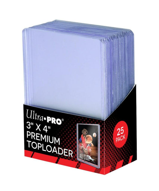 ULTRA PRO - TOPLOADER - 3x4 - Super Clear Premium (PK 25)