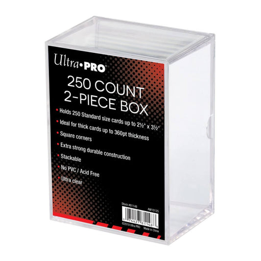 ULTRA PRO Card Storage Box - 2 Piece 250ct