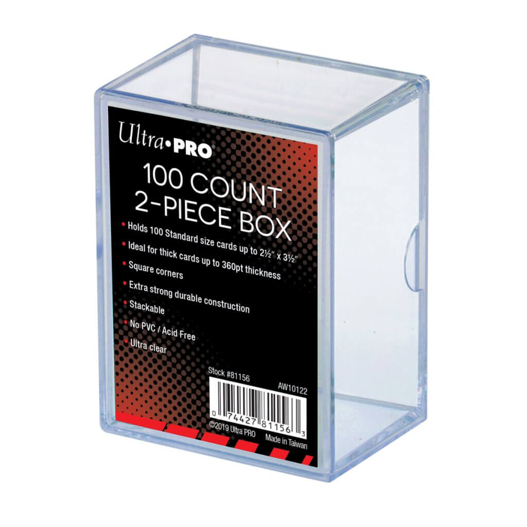 ULTRA PRO Card Storage Box - 2 Piece 100ct