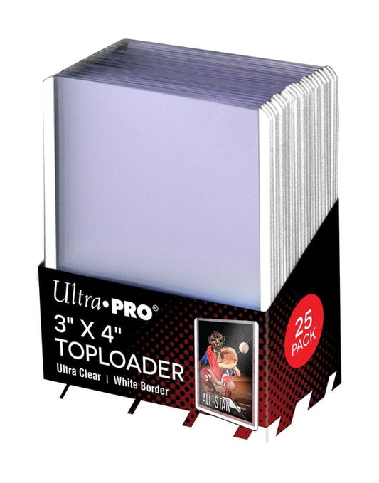 ULTRA PRO Toploader - 3 x 4 35pt White Border