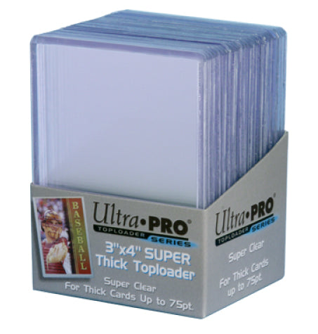 ULTRA PRO Toploader - 3 x 4 75pt Clear Regular