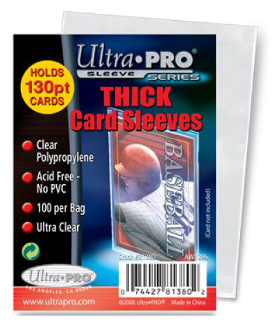 ULTRA PRO Card Sleeves - Thick Card Sleeves - Ozzie Collectables